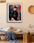 framed african art