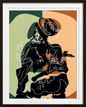 Awuku Darko Samuel Photography S - 30x37.5cm / Wenge Frame Mai Mwana