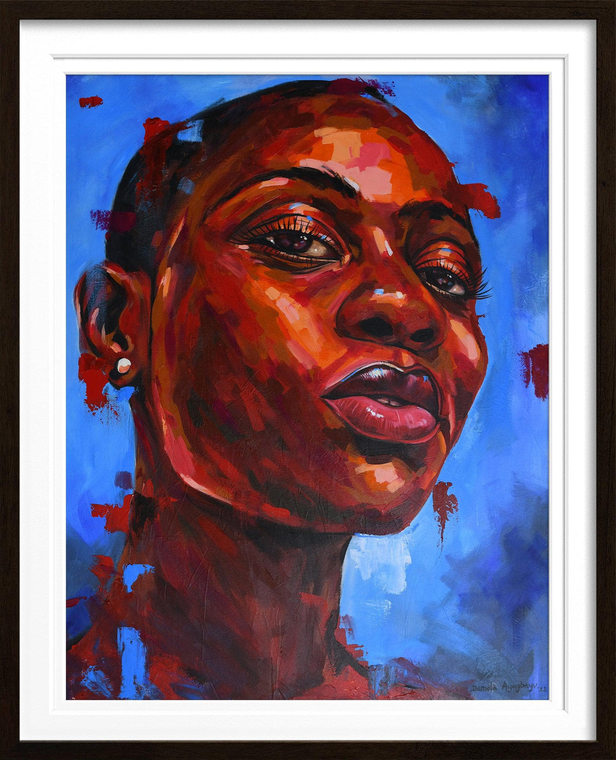 Damola Ayegbayo Digital Print S - 12x15inch / Black Black Pride 5
