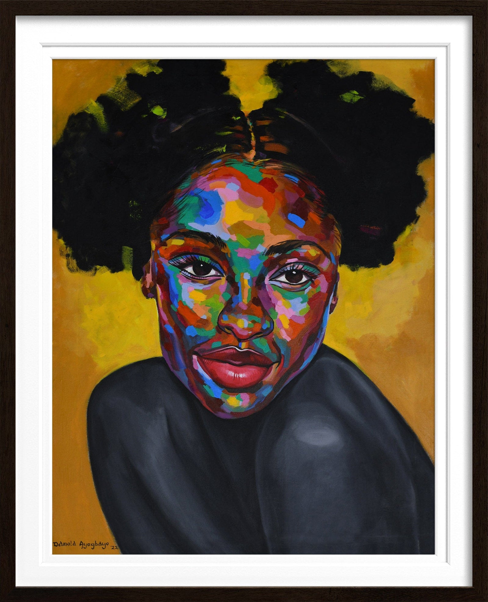 Damola Ayegbayo Digital Print S - 12x15inch / Black Human (Ènìyàn) 6