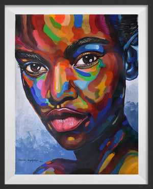 Damola Ayegbayo Digital Print S - 30x37.5cm / White State of Mind