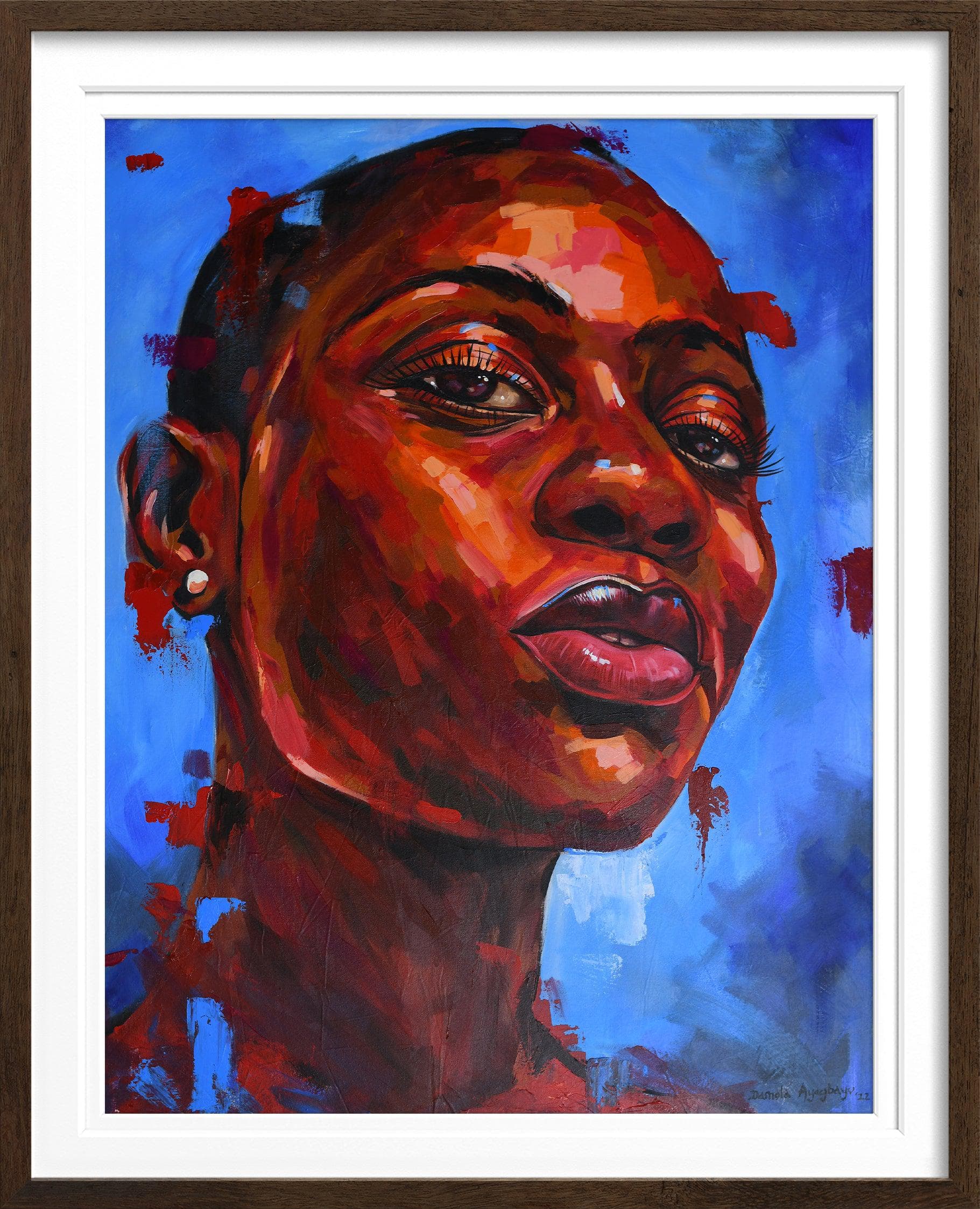 Damola Ayegbayo Digital Print S - 12x15inch / Wenge Black Pride 5