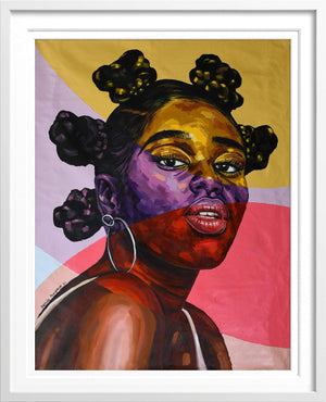 Damola Ayegbayo Digital Print S-30x37.5cm / Wenge The other side 4