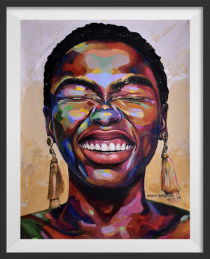 Damola Ayegbayo Digital Print Celebrate Life II