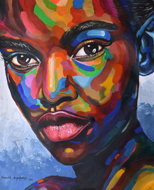 Damola Ayegbayo Digital Print S - 30x37.5cm / White State of Mind