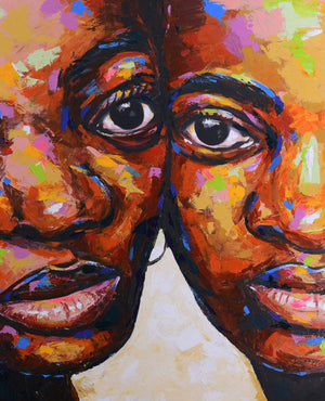 Damola Ayegbayo Digital Print S / Black Unconditional Love