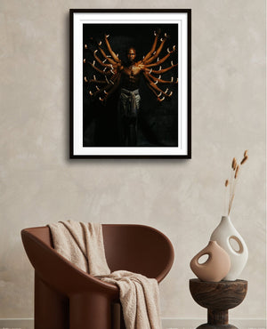 Harry Odunze Photography M - 18x23inch / Natural Owo Imole - Hands of Light