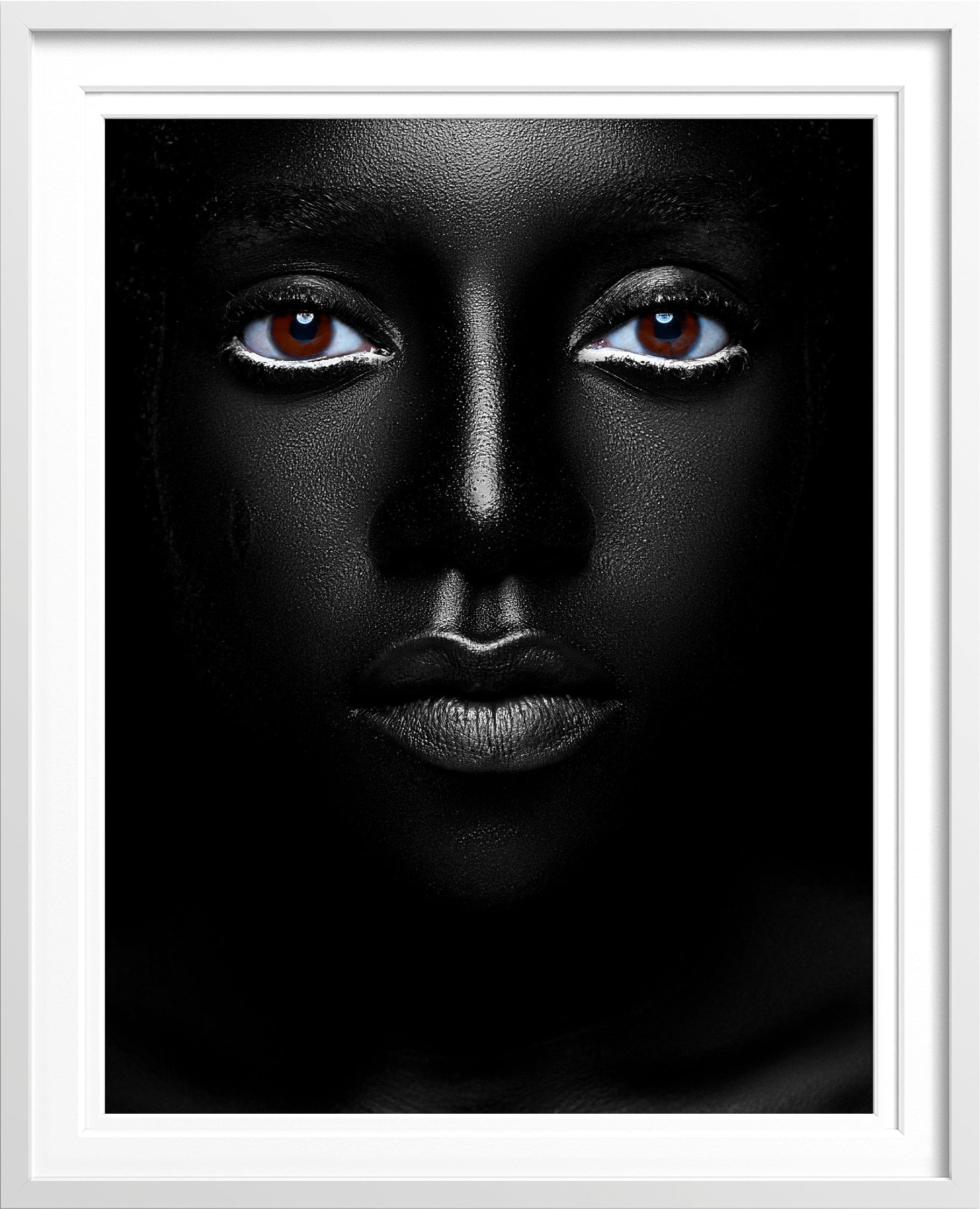 Harry Odunze Photography S - 12x15inch / White Black Potrait