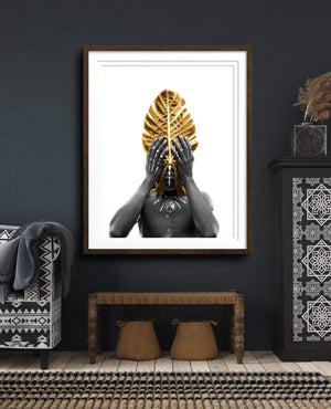 Teddy Tavan Photography M - 18x23inch / Natural Blind King