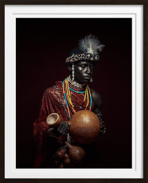 Harry Odunze Photography S - 30x37.5cm / Oak African Identity